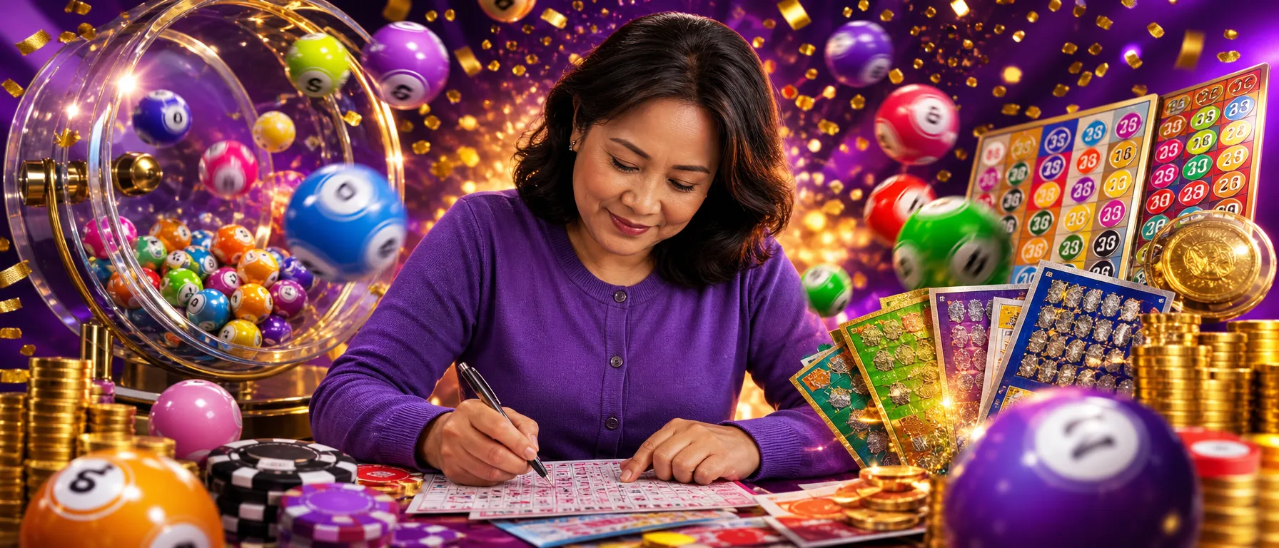 Every Game meta888 Has to Offer, All in One Place. Before you sign up, take a proper look around. Here's wh… – lottery bingo violet illustration